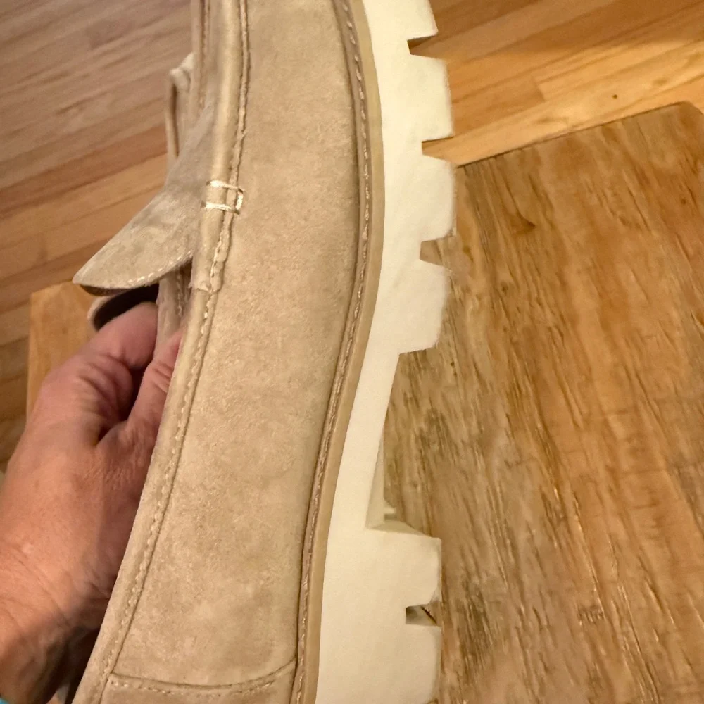 Sonoma Tan Suede Loafers - Picture 5 of 7